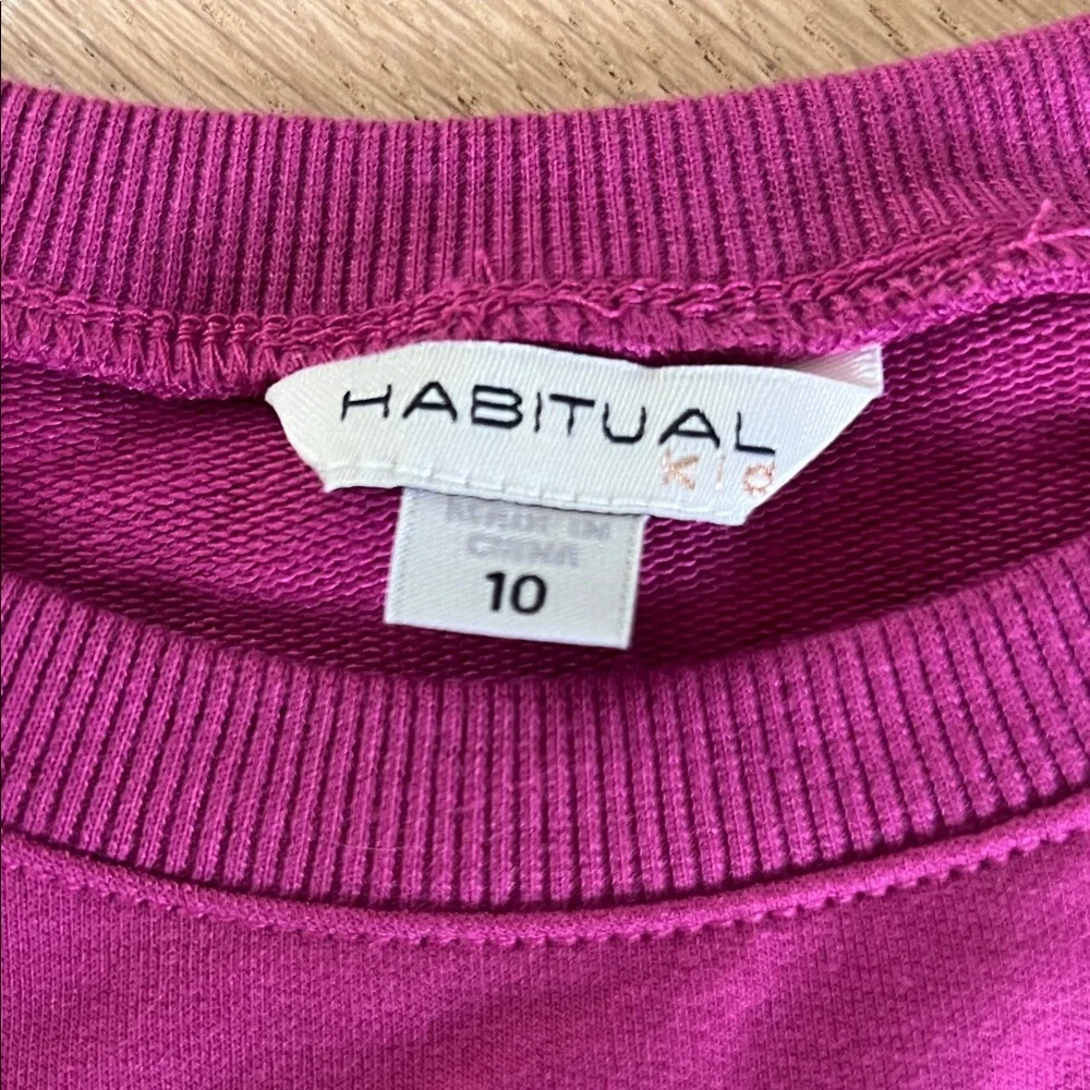 NEW Habitual Kid Magenta Short Sleeve Top and Shorts Set - Picture 2 of 8